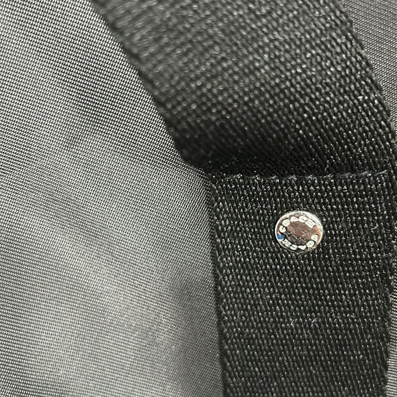 Coach Fragrance, Large Black Duffle Weekender Bag with Straps large tote - Picture 4 of 15